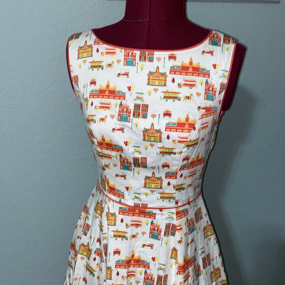 HTF Retired Disney Dress Shop Main Street Dress - Picture 6 of 15